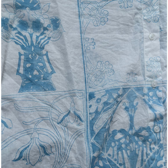 The Summer House Oversize Shift With Hand-Printed Design - Picture 3 of 3